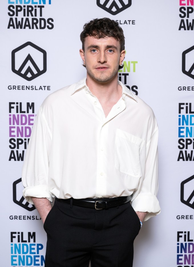 Paul Mescal at Film Independent Spirit Awards Nominees Brunch