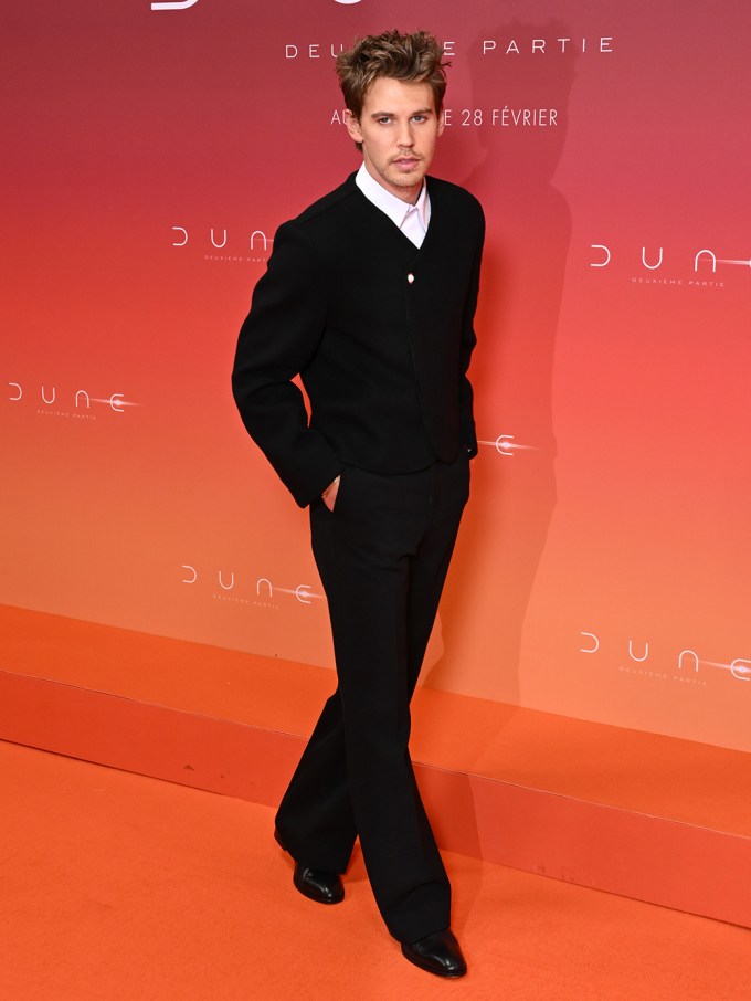 Austin Butler at the Paris Premiere