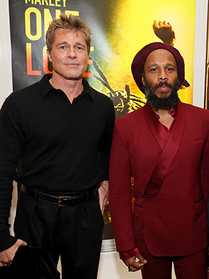 Brad Pitt, Ziggy Marley