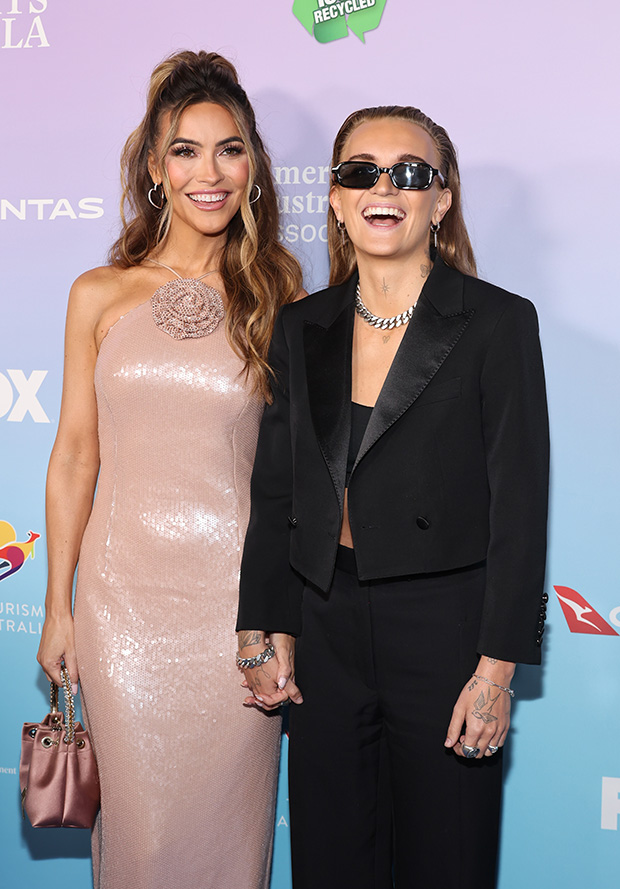 Chrishell Stause and G Flip Passionately Kiss at G’Day USA Arts Gala