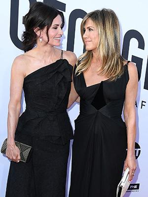 Courteney Cox and Jennifer Aniston