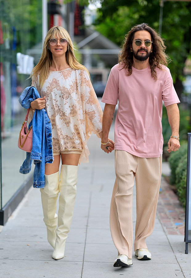 Tom Kaulitz and Heidi Klum