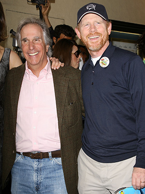 Henry Winkler, Ron Howard