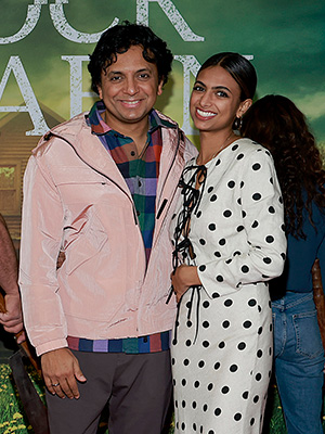 M. Night Shyamalan and daughter Ishana