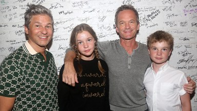 David Burtka, Neil Patrick Harris, Harper Grace, Gideon Scott