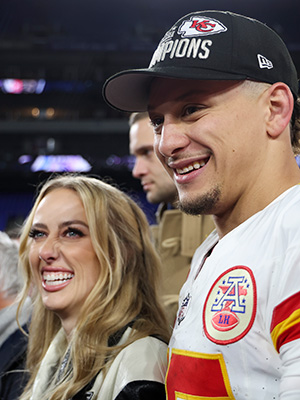 Patrick and Brittany Mahomes