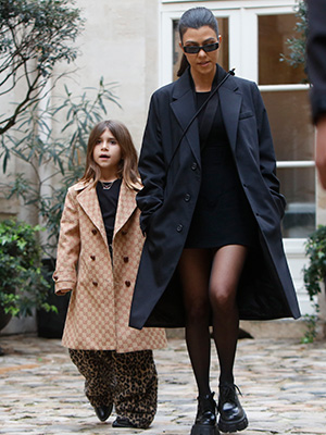 Penelope Disick Rocks Pink Acrylic Nails in New TikTok With Kourtney