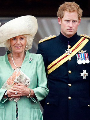 Queen Camilla and Prince Harry
