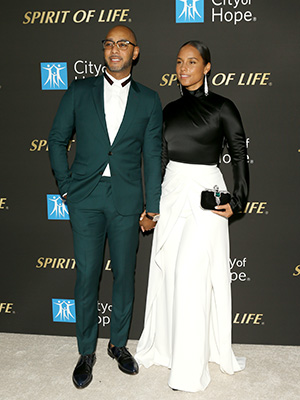Alicia Keys Swizz Beatz
