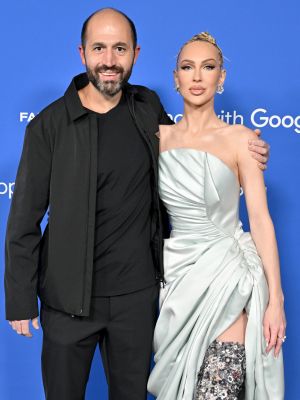 Christian Dumontet and Christine Quinn