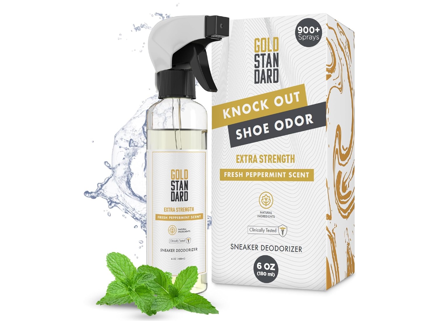 gold standard shoe odor spray