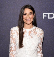 NEW YORK, NEW YORK - NOVEMBER 29: Lea Michele attends the 2023 Footwear News Achievement Awards at Cipriani South Street on November 29, 2023 in New York City. (Photo by Jamie McCarthy/Footwear News via Getty Images)