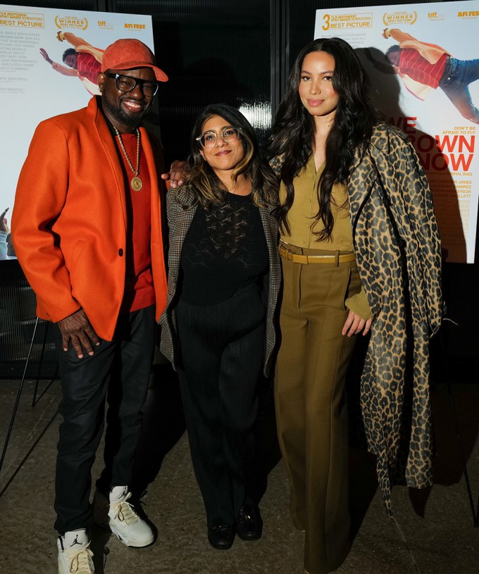 Lil Rel Howery, Minhal Baig & Jurnee Smollett