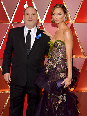 Harvey Weinstein and Georgina Chapman