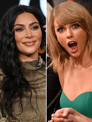 Kim Kardashian, Taylor Swift