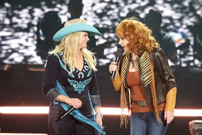 Miranda Lambert and Reba McEntire