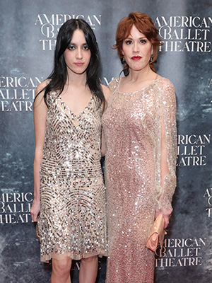 Molly Ringwald and Mathilda at the American Ballet Theatre