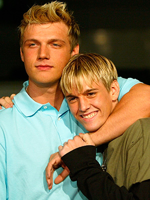 Nick and Aaron Carter