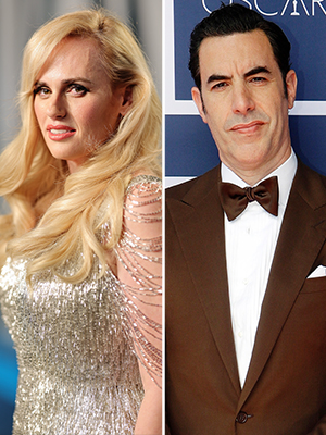 Rebel Wilson, Sacha Baron Cohen