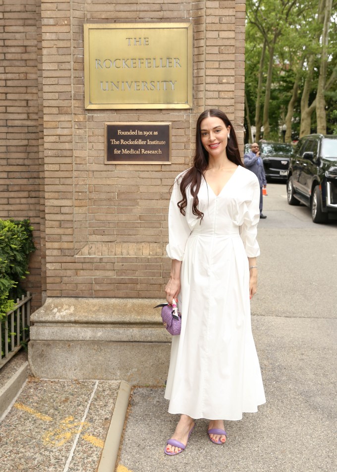 Ariana Rockefeller Arrives at Rockeller University for the Women Science Lecture and Luncheon