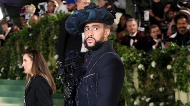 Bad Bunny at the 2024 Met Gala red carpet