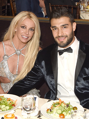 Britney Spears and Sam Asghari