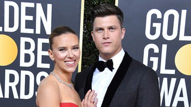 Scarlett Johansson and Colin Jost