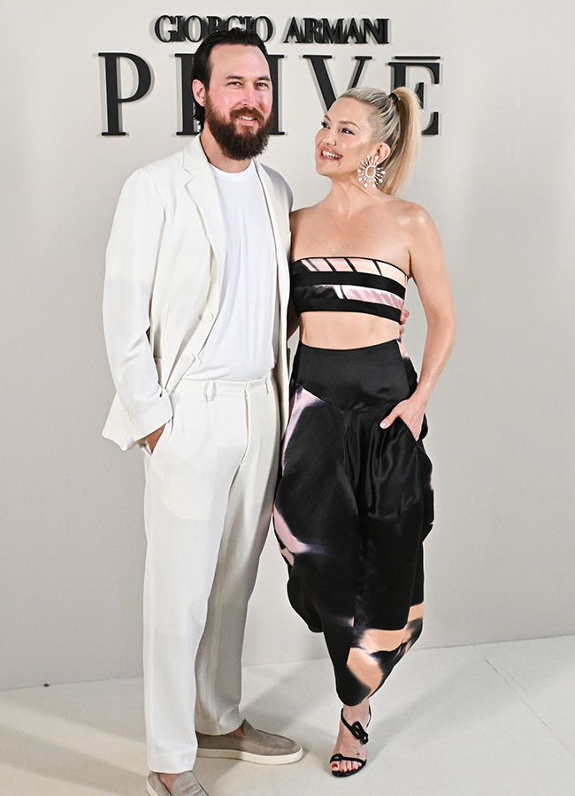 Danny Fujikawa and Kate Hudson