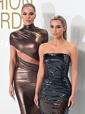 Khloe Kardashian and Kim Kardashian