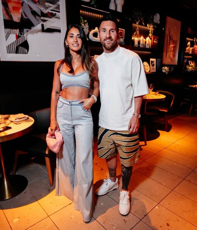 Lionel Messi and Antonela Roccuzzo’s Date Night