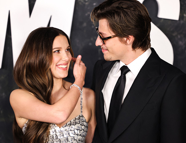 Millie Bobby Brown and Jake Bongiovi