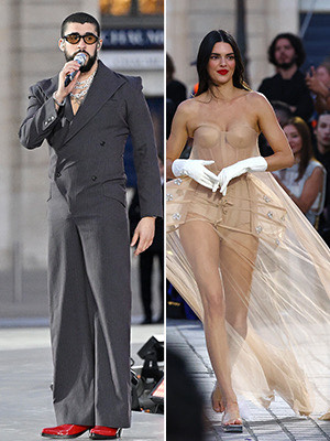 Bad Bunny and Kendall Jenner