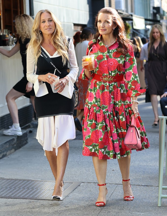 Sarah Jessica Parker & Kristin Davis