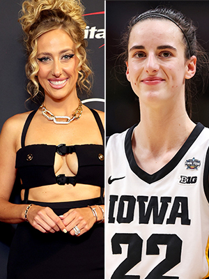 Brittany Mahomes, Caitlin Clark