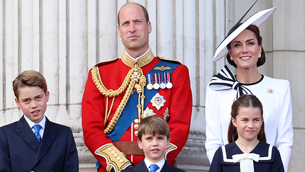 Prince George, Prince William, Princess Kate, Prince Louis and Princess Charlotte