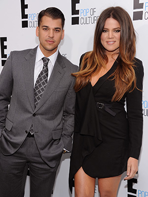 Rob Kardashian and Khloe Kardashian