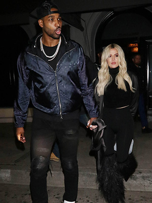 Tristan Thompson and Khloe Kardashian