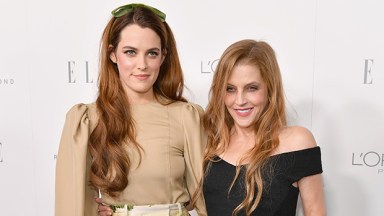 Riley Keough and Lisa Marie Presley