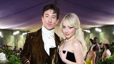 Barry Keoghan and Sabrina Carpenter at the 2024 Met Gala