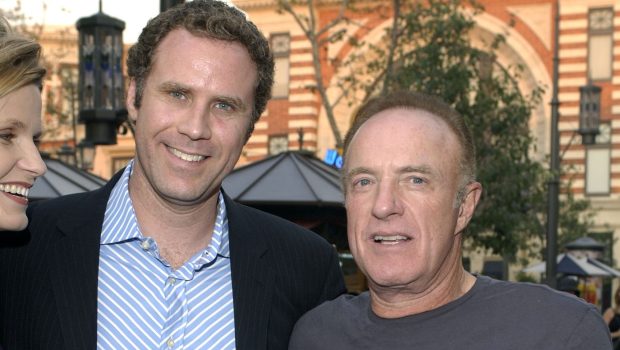 James Caan and Will Ferrell during "Elf" Special Screening - Los Angeles - Red Carpet at The Grove Theater in Los Angeles, California, United States. (Photo by L. Cohen/WireImage for New Line Cinema)