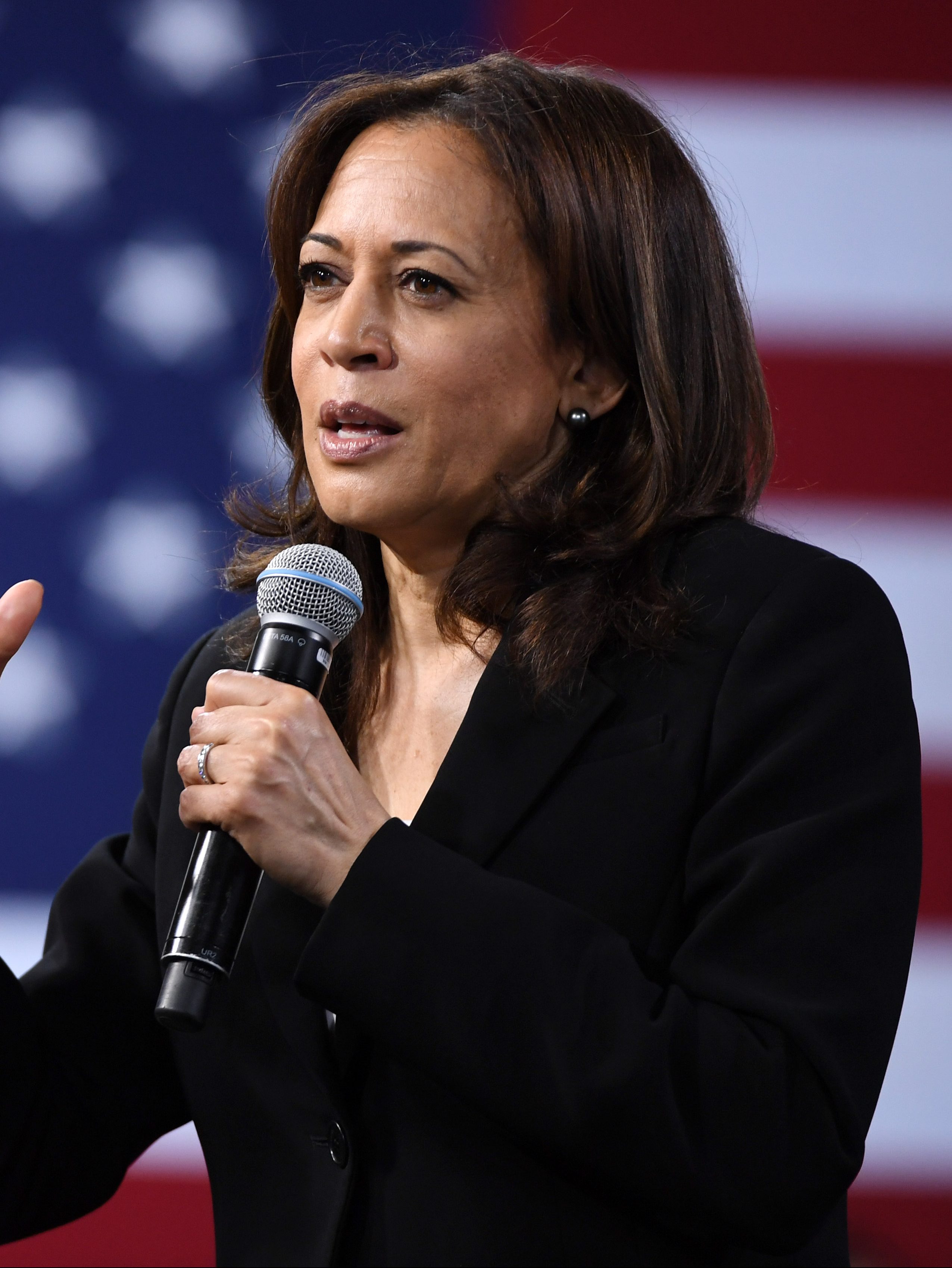 Kamala Harris speaks at the National Forum on Wages and Working People