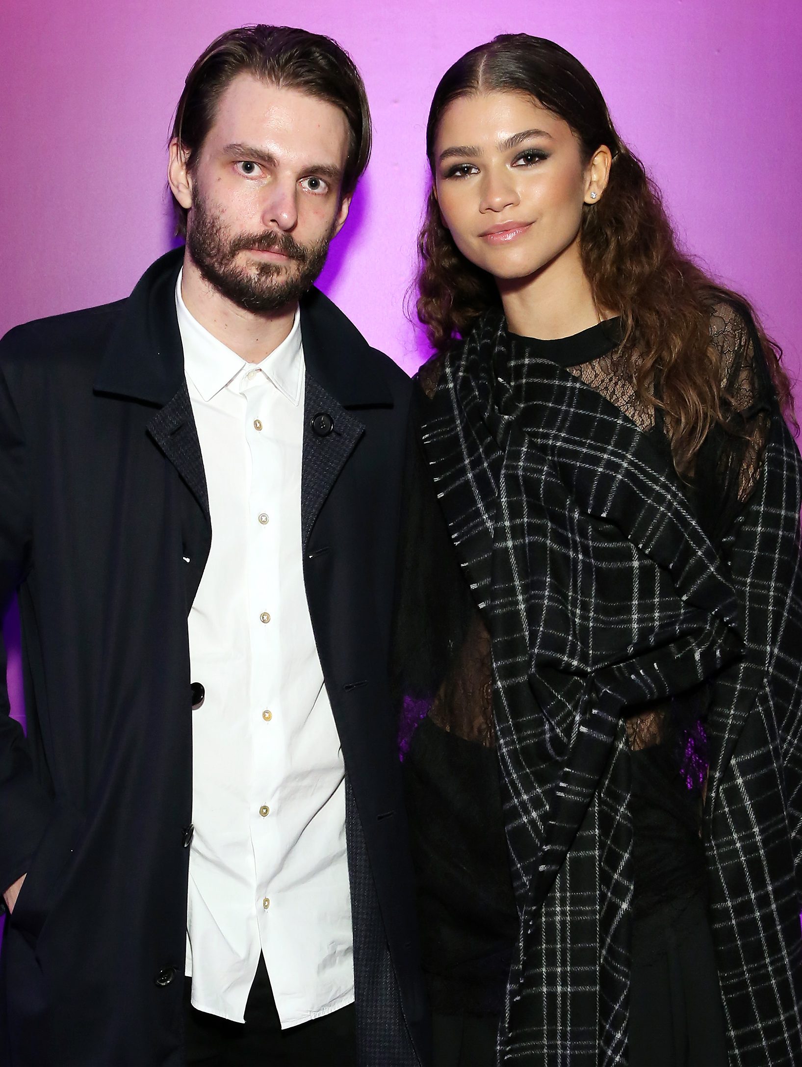 Sam Levinson and actress/singer Zendaya attend the New York screening of HBO's "Euphoria"