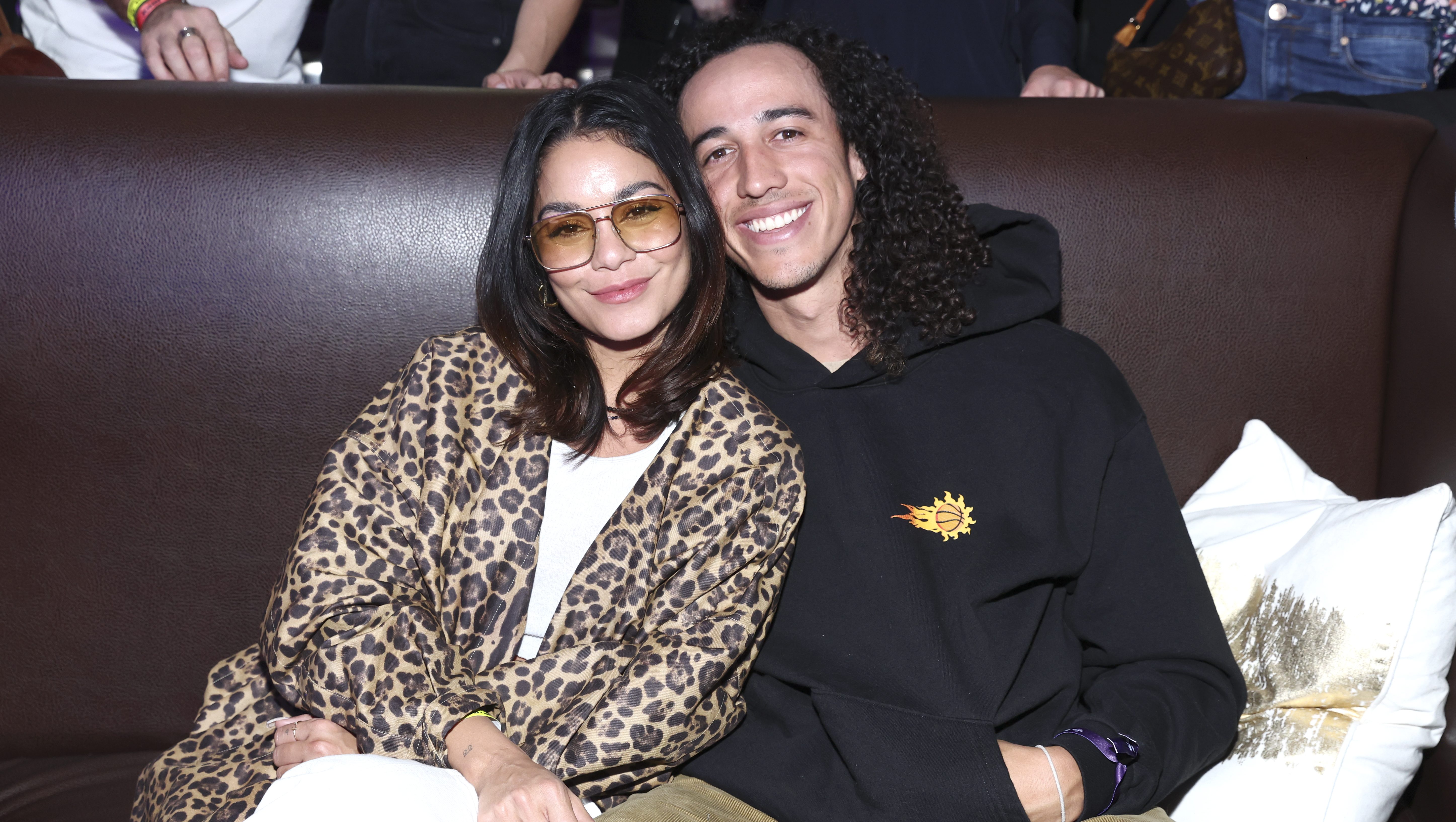 Vanessa Hudgens and Cole Tucker attend as John Mayer performs live at The Hollywood Palladium