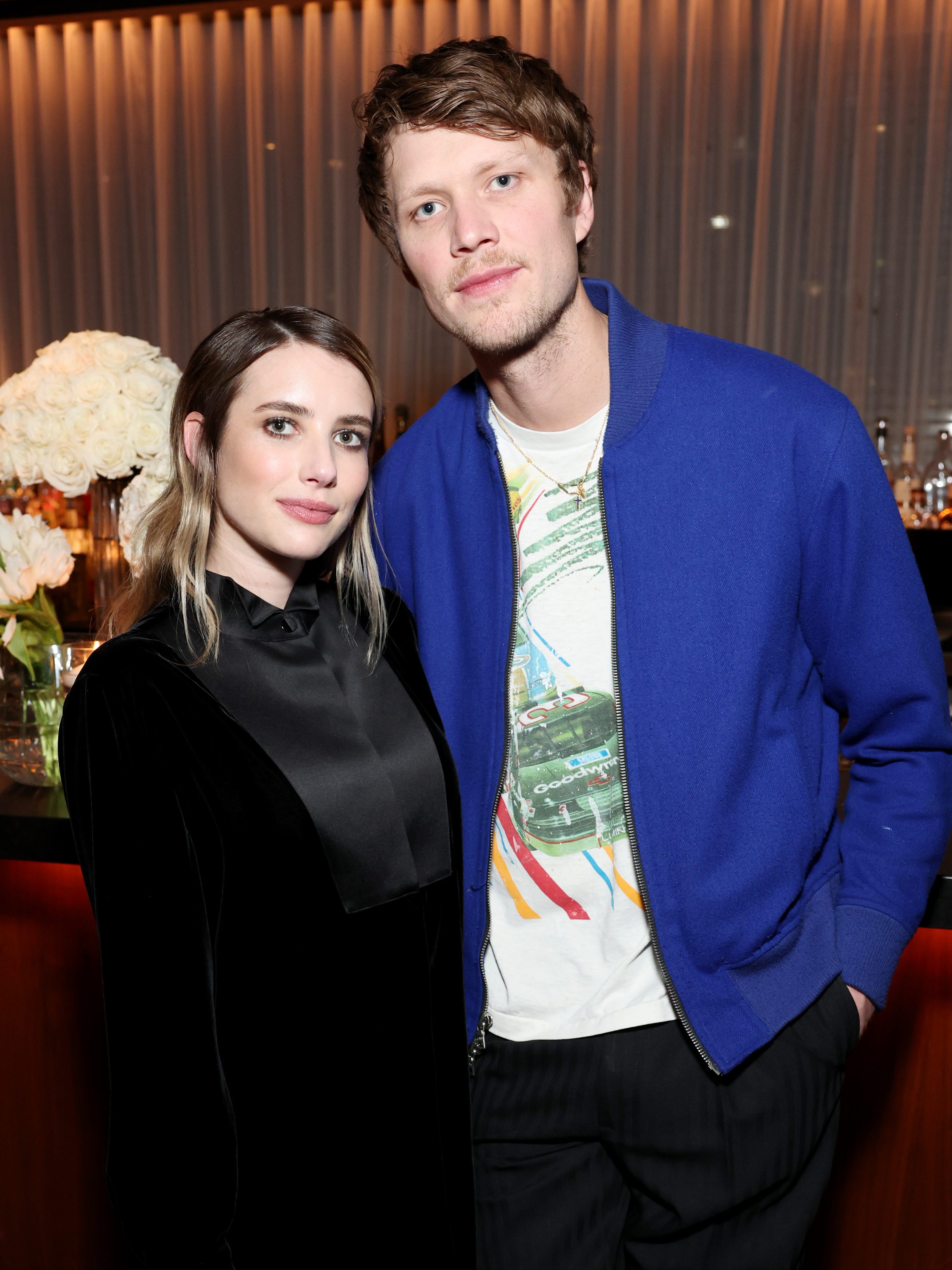 Emma Roberts and Cody John attend Variety Makeup Artistry Dinner with Armani Beauty at Ardor on March 09, 2023 in West Hollywood, California. (Photo by Monica Schipper/Variety via Getty Images)