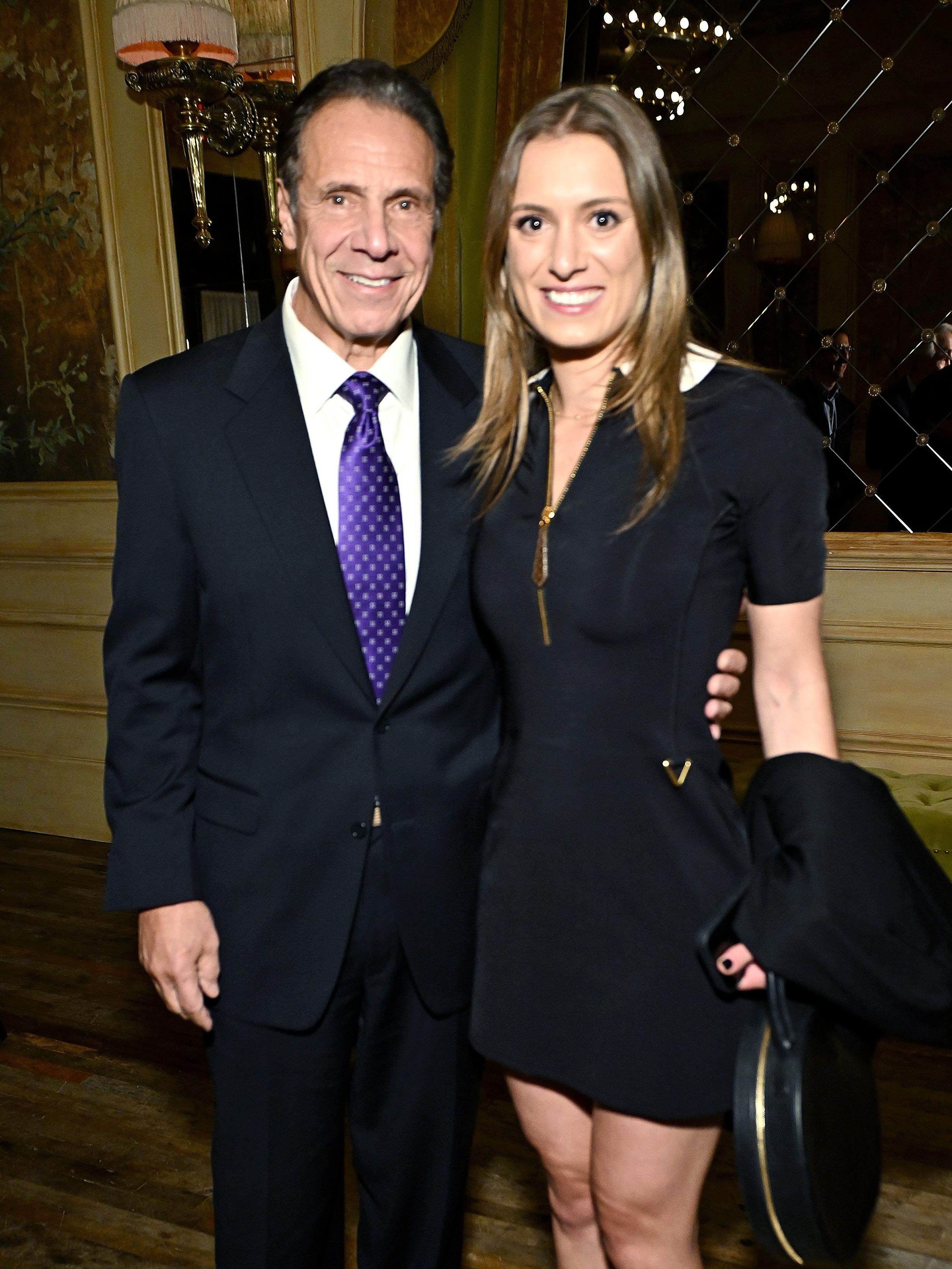 Andrew Cuomo and Mariah Kennedy-Cuomo celebrate the launch of Melissa DeRosa's new book “What’s Left Unsaid”