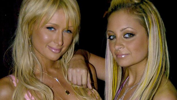 Paris Hilton and Nicole Richie during The Simple Life 2 Welcome Home Party at The Spider Club in Hollywood, CA, United States. (Photo by Jeff Kravitz/FilmMagic, Inc)