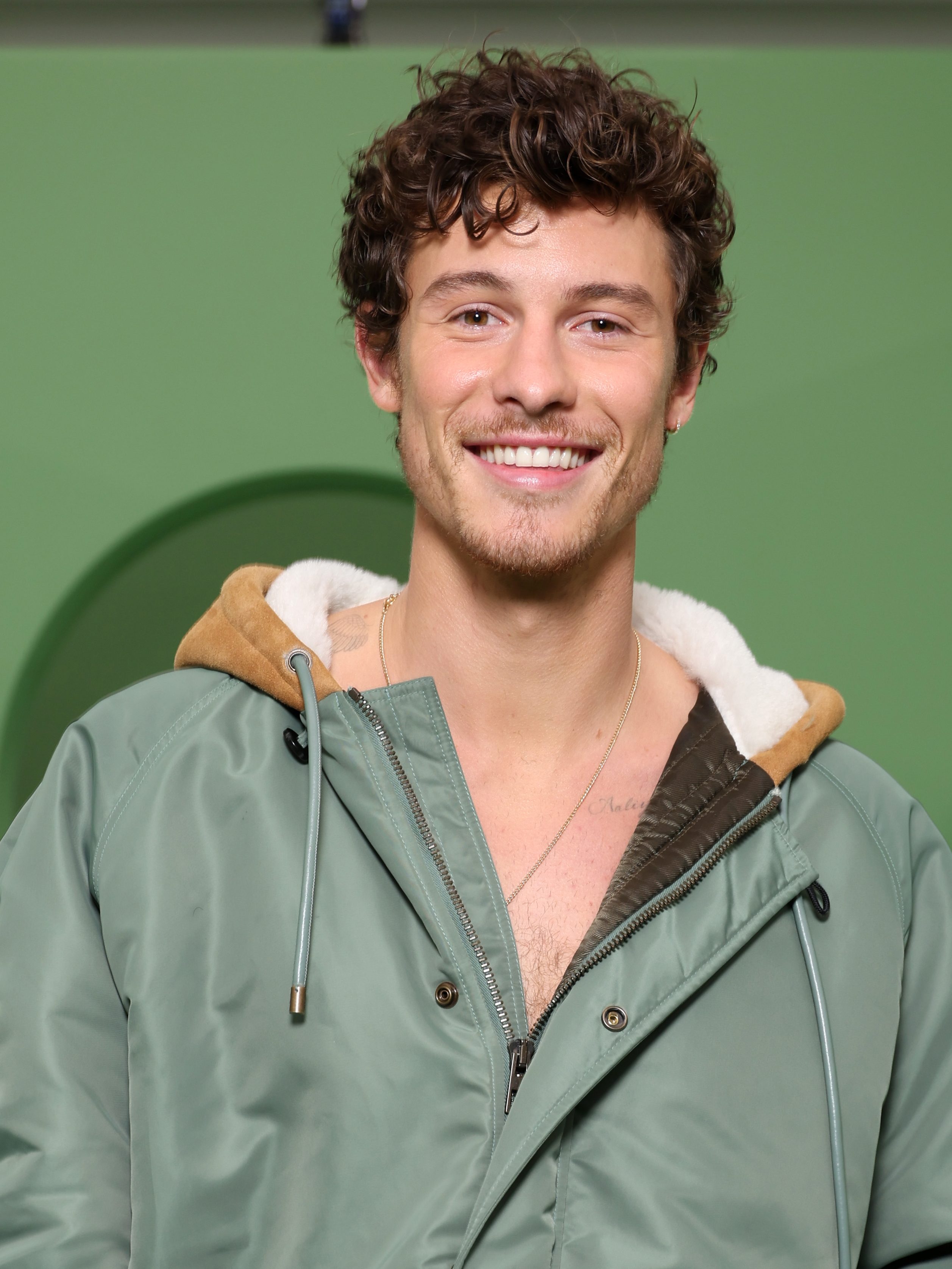 PARIS, FRANCE - MARCH 01: Shawn Mendes attends the Loewe Womenswear Fall/Winter 2024-2025 show as part of Paris Fashion Week on March 01, 2024 in Paris, France. (Photo by Pascal Le Segretain/Getty Images for Loewe)