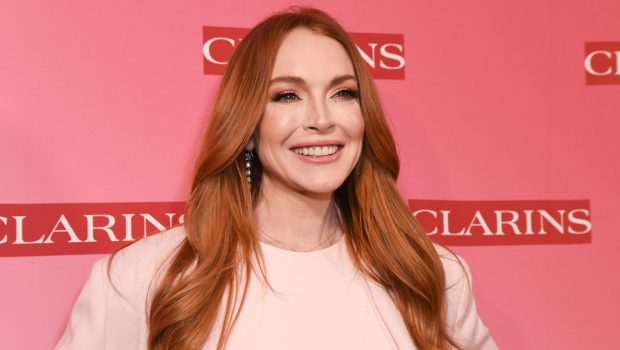 LOS ANGELES, CALIFORNIA - MARCH 15: Lindsay Lohan attends Clarins New Product Launch Party at Private Residence on March 15, 2024 in Los Angeles, California. (Photo by Olivia Wong/Getty Images)