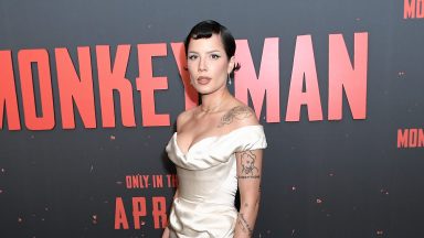 Halsey attends a special screening of MONKEY MAN