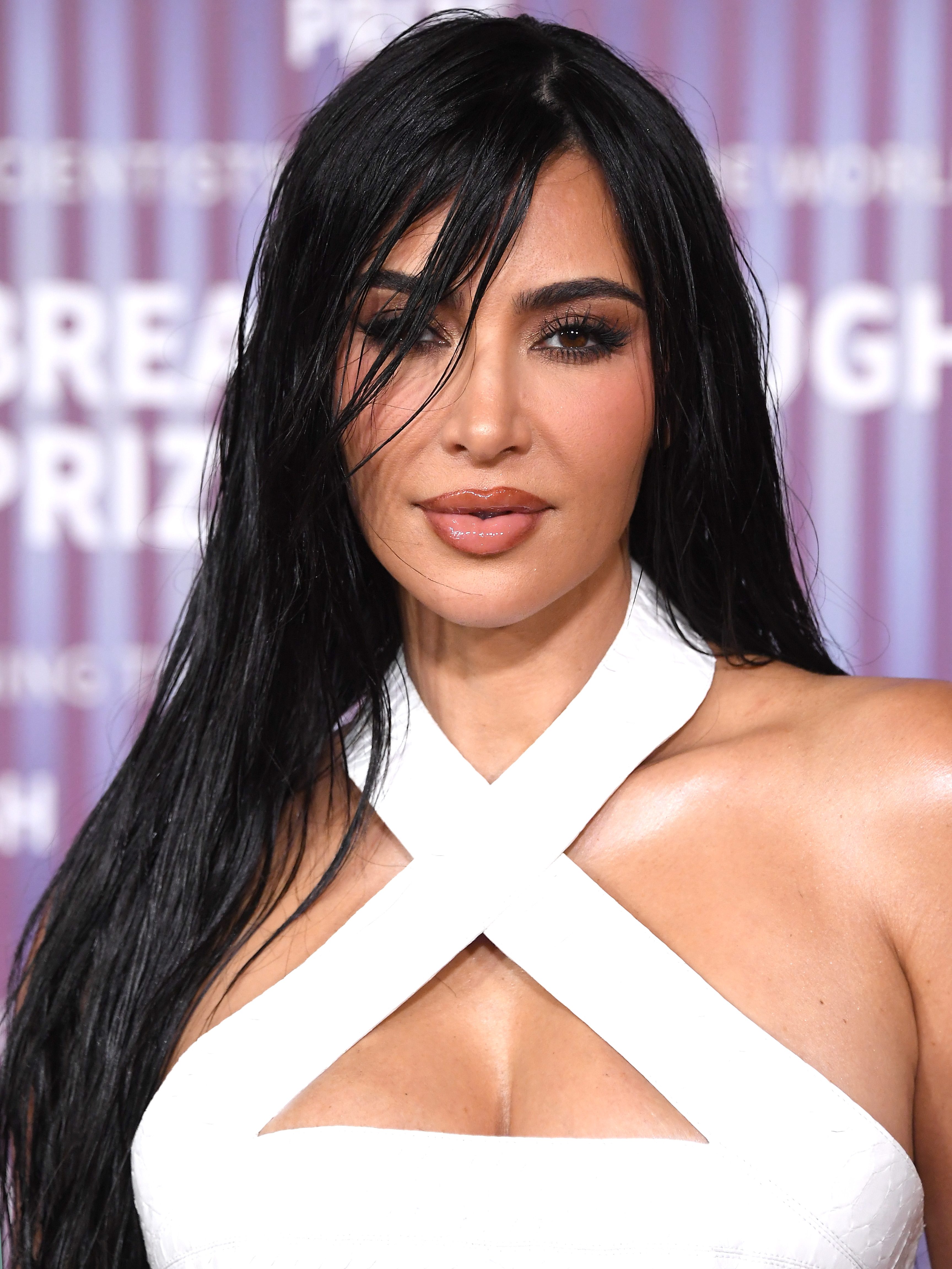 LOS ANGELES, CALIFORNIA - APRIL 13: Kim Kardashian arrives at the 10th Annual Breakthrough Prize Ceremony at Academy Museum of Motion Pictures on April 13, 2024 in Los Angeles, California. (Photo by Steve Granitz/FilmMagic)